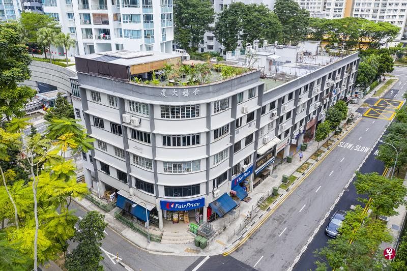 介福大厦的现有总分层面积为4万9944平方英尺，可用作住宅用途，第一层楼则划为商业用途。（合登亚洲提供）