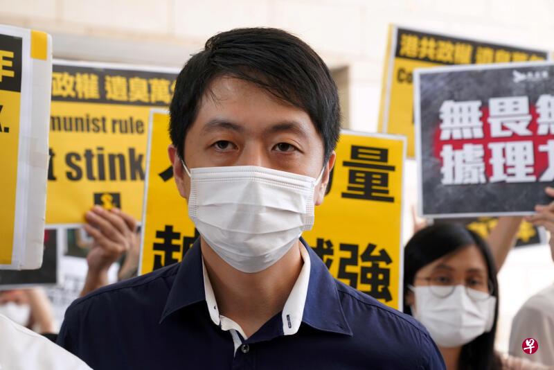 许智峰在香港身负多项控罪。（路透社）