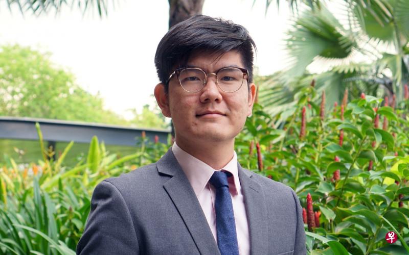 王维铎从兴趣中找到创业灵感，两个月前与三名同样热爱剧本杀的同学，一起在裕廊东地铁站附近开设了剧本杀实体店“Criminal X”。（受访者提供）