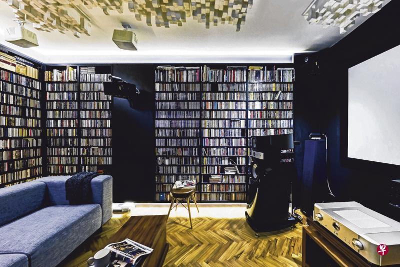 木地板通常比水泥或瓷砖地板的回响和回音少。（Thelonius Interior Concept &amp; Design）