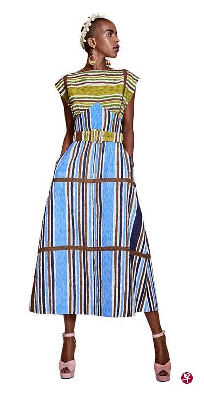 Duro Olowu 2021春夏系列灵感来自两位画家。（取自www.duroolowu.com）