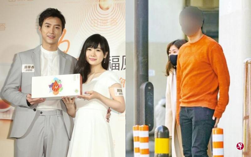 左图：福原爱与江宏杰的婚变波澜再起。右图：与福原爱一起游横滨的A男被爆已婚。（互联网）