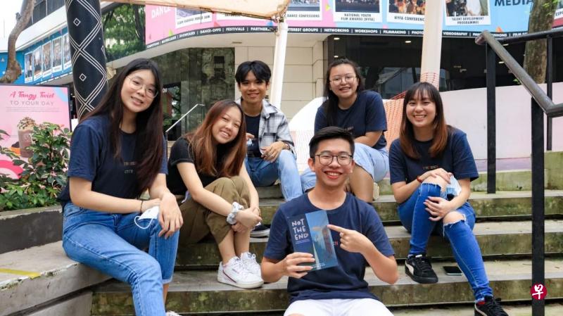 六名义安理工学院三年级生创办社会企业“Unseen  City”(看不见的城市)，希望促进人们对低收入群体的了解，鼓励青少年为关怀社会。（受访者提供） 