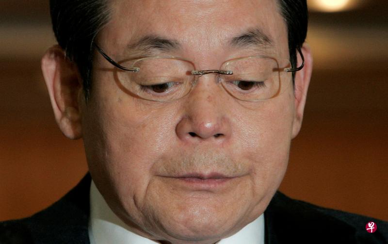 三星集团总裁李健熙于去年10月25日去世，享年78岁。（路透社） 