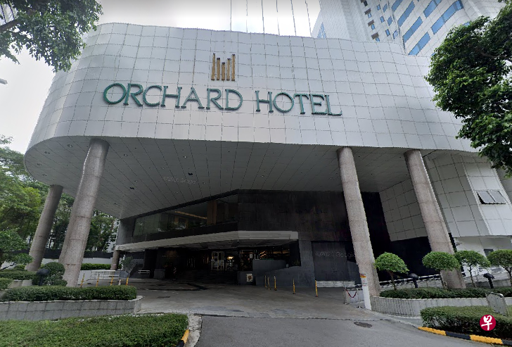 乌节大酒店因触犯安全管理局措施，遭被旅游局向开出1000元的销案罚款（composition fine），也被令即日起至7月24日不能接受新客房预订。（谷歌地图截图） 