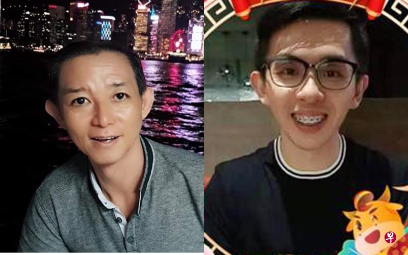 （左）男屋主林炳忠（62岁），和死者的哥哥黄博灿（29岁）。（档案照） 