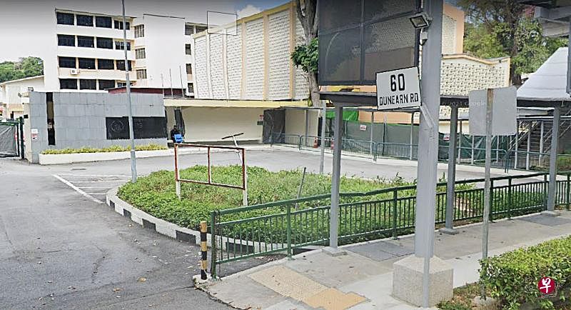 被告到位于杜尼安路的小学偷电线。（谷歌地图截图） 