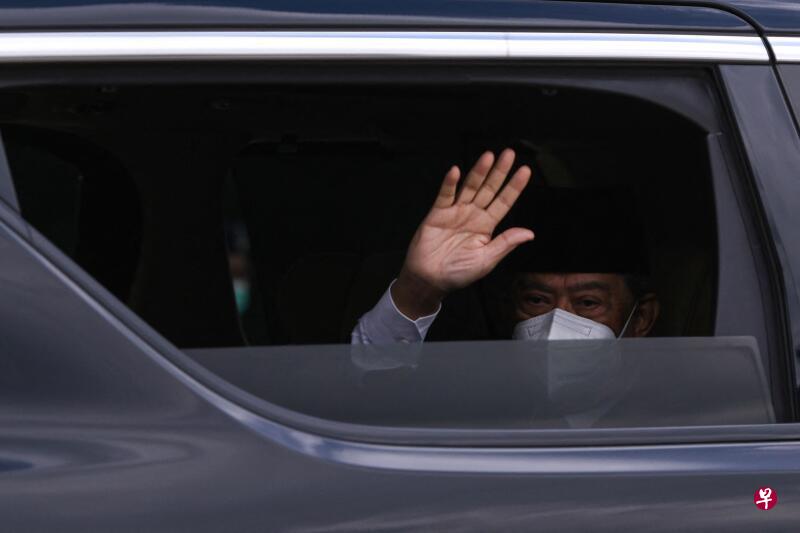 慕尤丁临别吐露肺腑之言，坦言当决定辞去首相职后，他如释重负。（法新社档案照） 