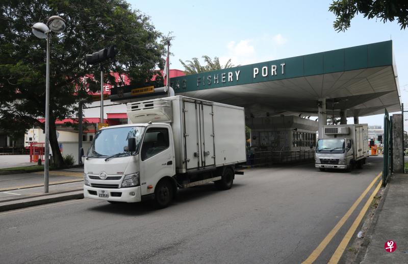 裕廊渔港曾是本地最大活跃冠病感染群。（档案照） 