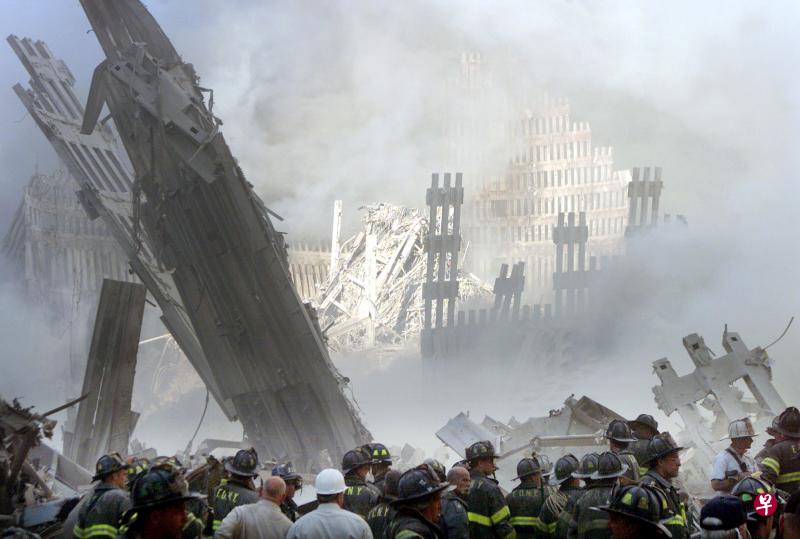2001年9月11日，911恐怖袭击发生。（路透社档案照） 