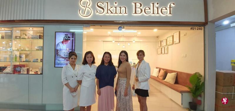 Skin Belief 在院长张瑞蓉（中）的带领下，拥有一支很强的团队，希望继续为更多人打造漂亮健康的肌肤。 