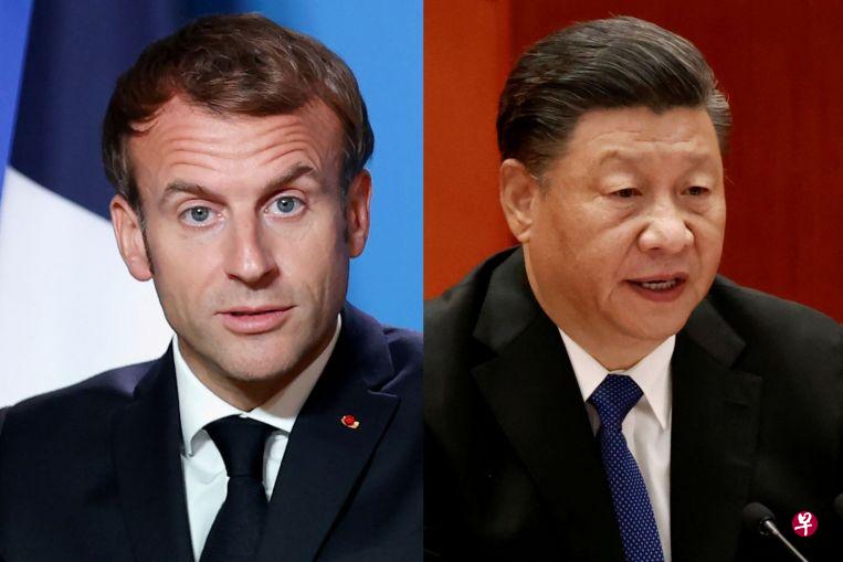 马克龙呼吁习近平在应对气候危机方面显著提高中国的目标，并采取“实质”步骤，以结束中国对煤炭的依赖。（路透社） 