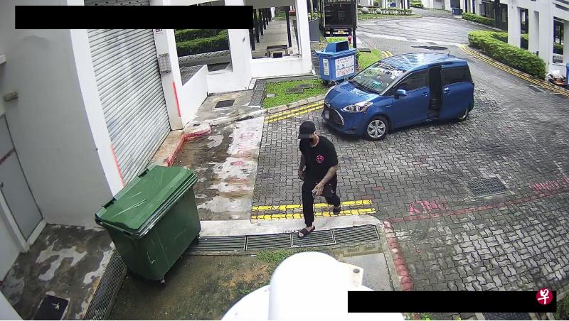 37岁男子涉拒查还倒车撞伤交警，警方通过分析电眼画面，成功在四小时内将他逮捕。（警方提供） 