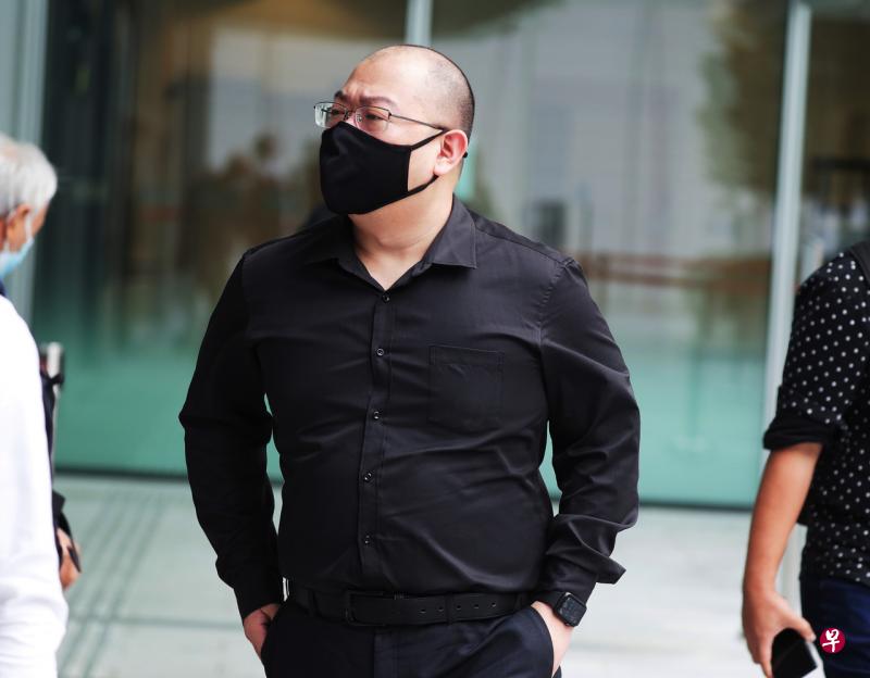 面对刑事诽谤罪的时政网站“网络公民”主编许渊臣（图）和投稿人迪科斯塔， 今早被国家法院裁定罪名成立。（海峡时报档案照） 