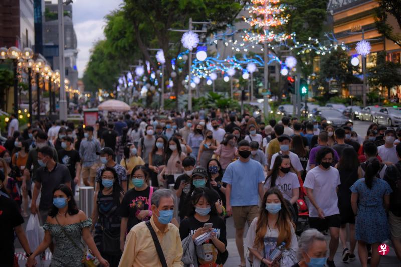 本地每周社区病例增长率增长至超过1。（海峡时报档案照） 