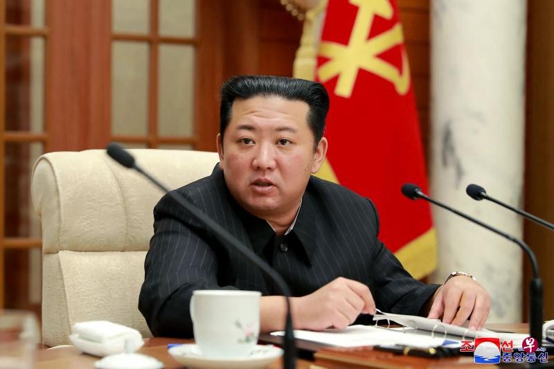 政令指出，此次大赦凸显国防委员会委员长金正恩的爱民精神。（法新社） 