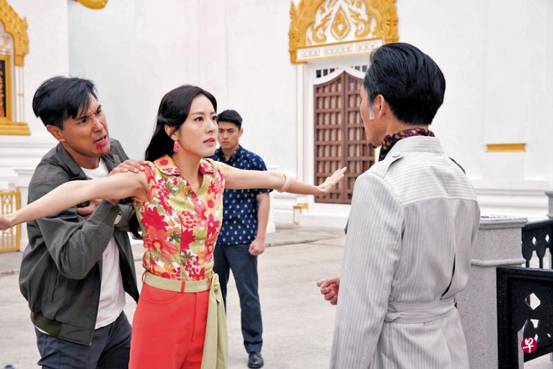 唐诗咏不知道跟陈展鹏是不是“最佳CP”，但坦言两人默契十足。（互联网） 
