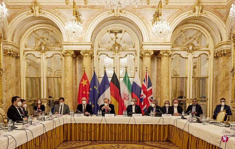 莫斯科在上周六（5日）要求美国保证因乌克兰冲突而对俄制裁不会损害俄罗斯与伊朗的贸易，这使得恢复2015年伊核协议的谈判在周日陷入了不确定性。（法新社） 