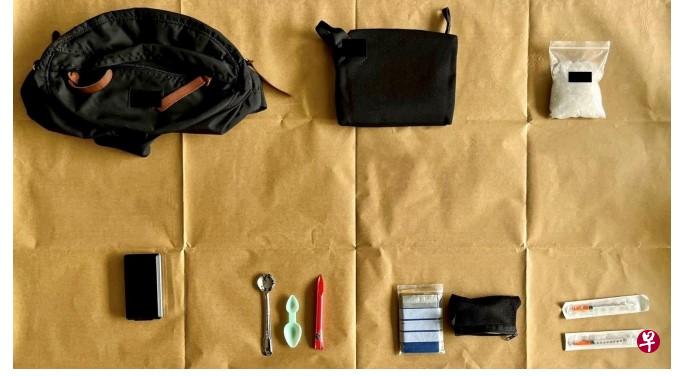 被肃毒人员所查获的吸毒用具。（中央肃毒局提供） 