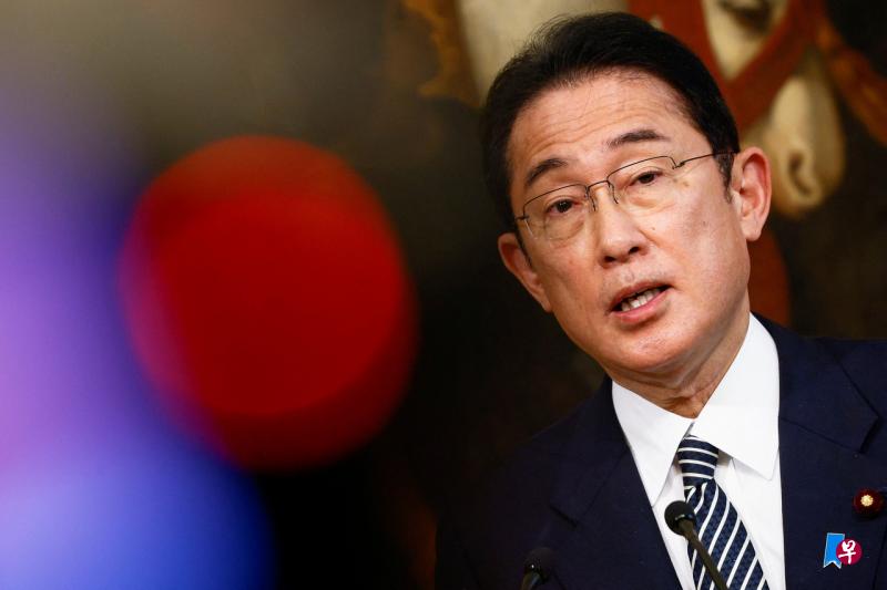 日本首相岸田文雄周四（5月5日）公布对俄罗斯实施四项追加制裁措施。（路透社） 