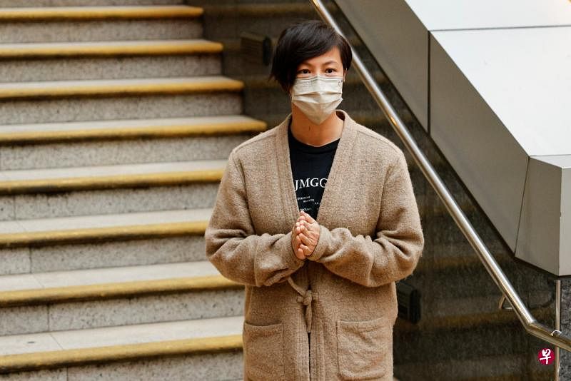 包括歌手何韵诗（图）在内的香港“612人道支援基金”四名信托人被捕。（路透社档案照） 