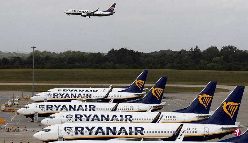 一名工会代表周二（6月14日）说，瑞安航空公司（Ryanair）的法国机组人员于周一（13日）和前天举行罢工，造成40多趟班机被取消。( 