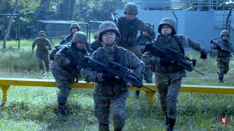 《女兵外传2》有不少挑战性的军训。（mm2娱乐提供） 