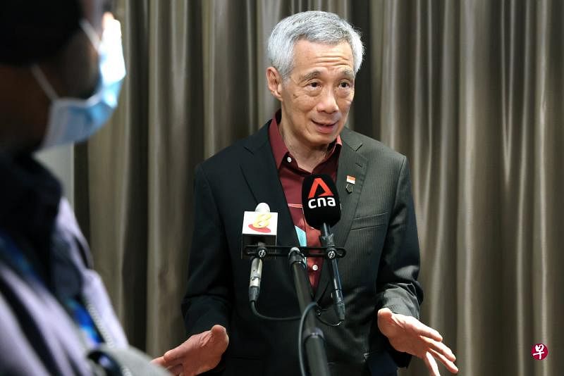 李显龙总理说，大国之间的矛盾和紧张关系，如果导致其他国家面对被迫选边站的压力，会是令人担忧的局面。（通讯及新闻部提供） 