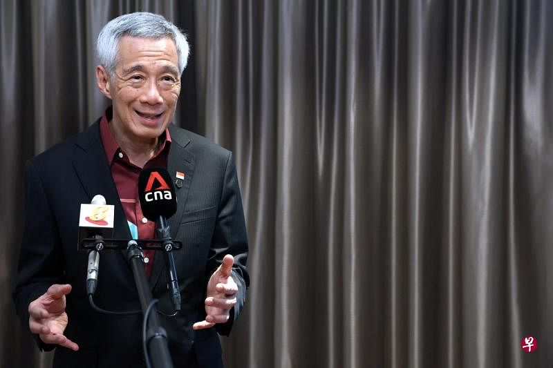 李显龙总理说，小国如果能合作，就能更有效地在联合国发挥一定的作用。（通讯及新闻部提供） 