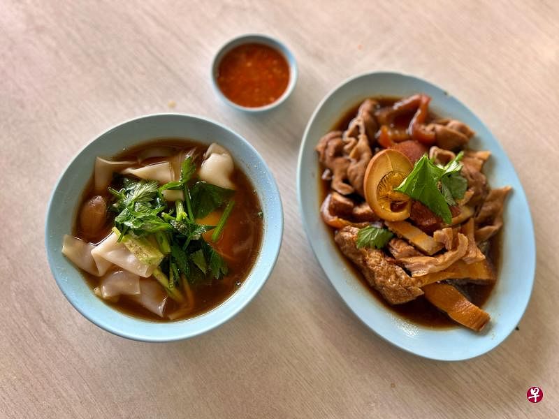 新加坡“必比登推介”新入榜的小贩美食——吉兰丹粿汁·猪杂汤。（照片由米其林提供） 