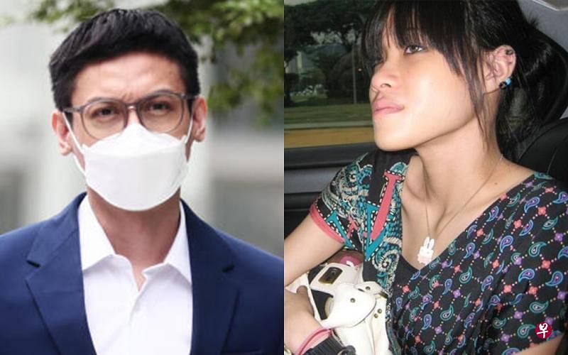 左图：被告哈迈德·丹尼尔早前获判无事省释。右图：遇害的艺术学院女生张玮凌。（档案照） 