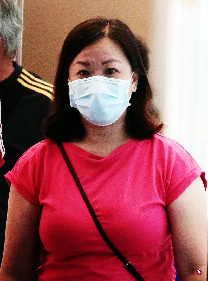 许佩琼盗用同事资料冒领口罩，认罪后被判坐牢16周。（海峡时报） 