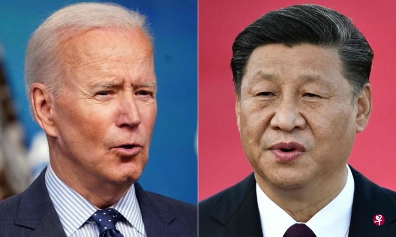 一些分析人士认为，从现在到11月，任何事件都有可能导致筹划中的拜登与习近平的首次面对面会晤取消。（法新社） 