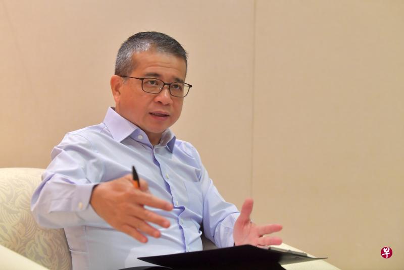 唐振辉为知识产权周开幕时说，非成熟创新者可能缺乏专业知识，他们也不知从何做起。“在这种情况下，通过提高意识、让他们获取更多信心会有帮助。”（海峡时报档案照） 