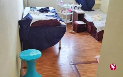 当局在住宅和按摩院等场所发现非法活动。（警方提供） 