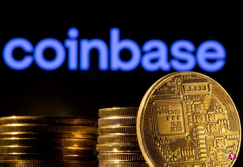 美国加密货币交易所Coinbase获得新加坡金融管理局的原则上批准，可在本地提供数码付款代币服务。（路透社档案照） 