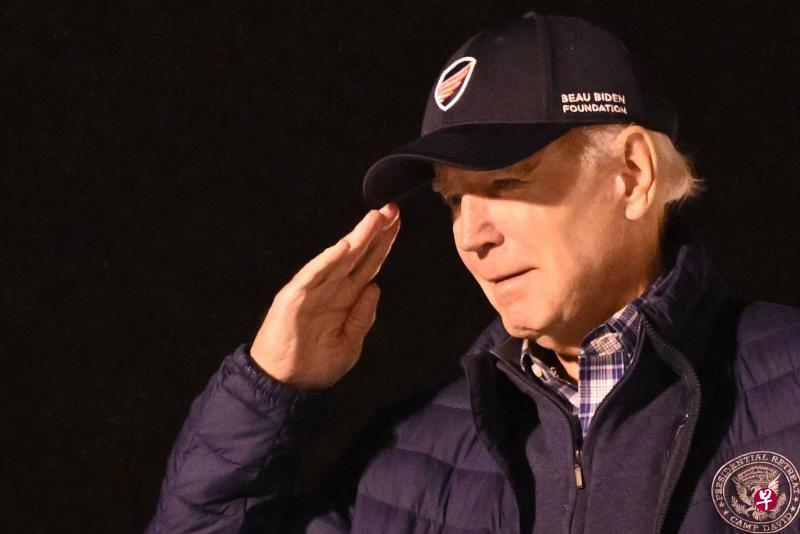 拜登现为美国最年长的在任总统，如果他在2024年成功连任，在他完成第二个任期时，他将年满86岁。（法新社） 
