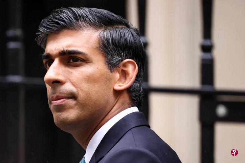 英国首相苏纳克认为，未来几年，每个英国人都不可避免得缴更多的税。（路透社） 