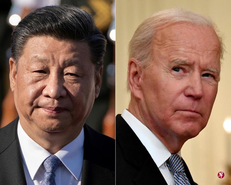 习近平和拜登将于11月14日在印尼峇厘岛会面。（法新社） 