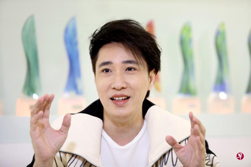 本地艺人许振荣的娱乐公司午言媒体即将在新交所凯利板挂牌上市。（档案照） 