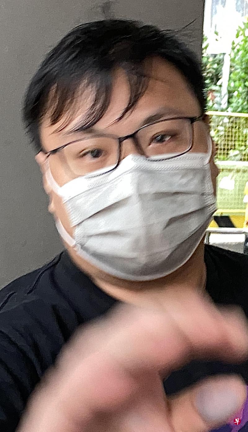 被告黄国伟（曾美玲摄） 