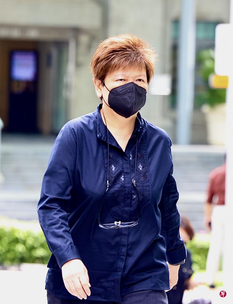 林爱莲也被指未能确保凯发遵守会计准则，而被加控违反公司法。（陈来福摄） 