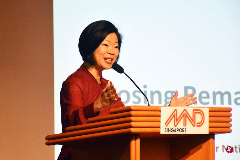 国家发展部兼外交部高级政务部长沈颖受访时说，政府将认真研究小组所提呈的建议，再考虑如何调整相关政策，希望在明年上半年能有进展。（国家发展部提供） 