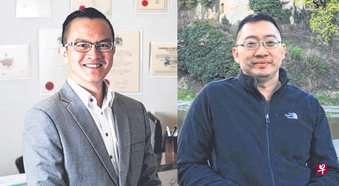 王建平（左）原本被纪律审裁庭谕令吊牌八个月，经医理会上诉后，三司将吊牌时长延至两年。原本被令吊牌五个月的陈恒宁（右），则被三司谕令吊牌长达一年半。（档案照） 