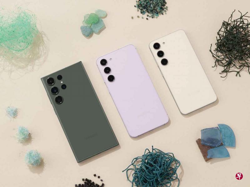 Galaxy S23系列设计跟上一代大致相同。（厂商提供） 