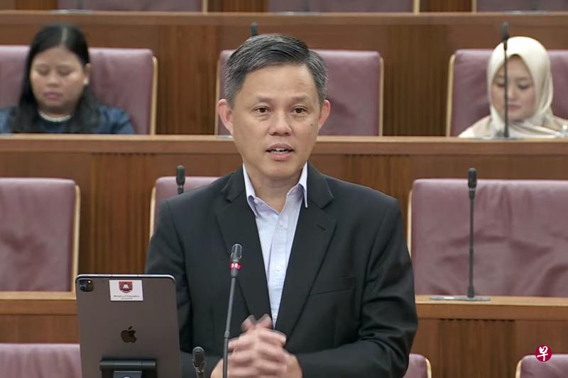 教育部长陈振声说，学校通过三个分配组别录取学生，可确保学校继续录取背景与能力多元的学生，学生选校时继续有广泛的选项。（gov.sg视频截图） 