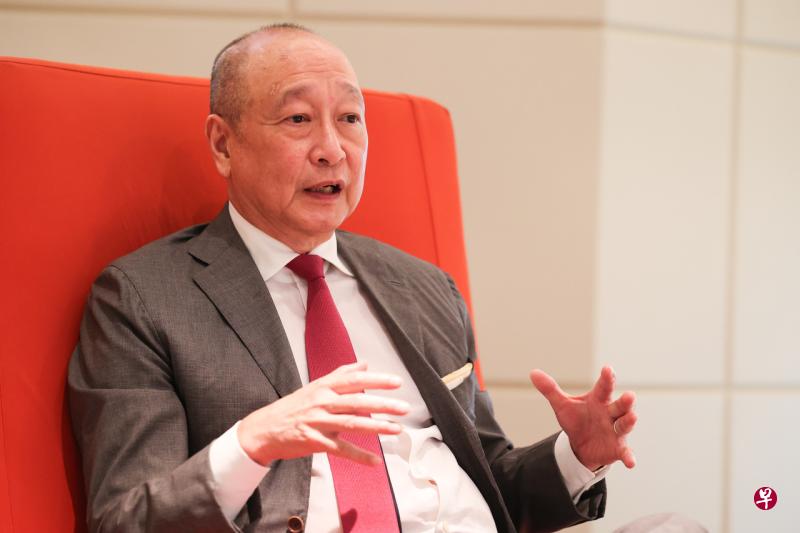 大华银行星期四（3月23日）发布的2022年报显示，副主席兼总裁黄一宗（图）去年获得的总报酬为1424万元。图为黄一宗去年9月1日接受访问时所摄。（陈斌勤摄） 