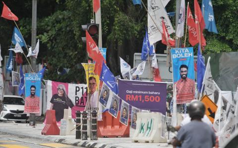 不论是政党还是个人，只要拥有议席，都将有左右逢源的议价能力；马国人民的信任也将被转化成马国政治人物的筹码。（谢智扬摄）