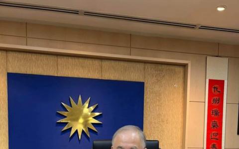 马华总会长魏家祥星期三在脸书贴文说，他并未参加当天国阵与国盟举行的会议。（魏家祥脸书照片）