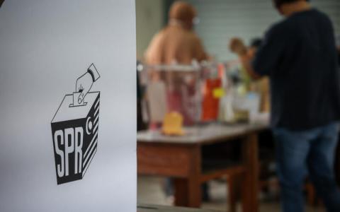 巴东色海将在12月3日提早投票，投票日定于12月7日。（叶振忠摄）